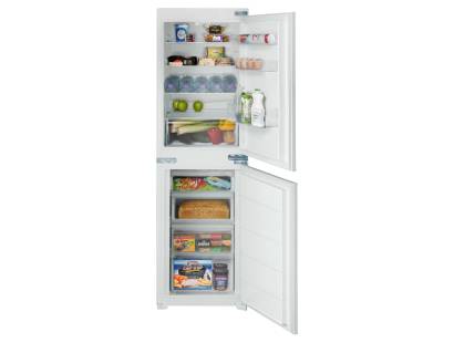 Belling integrated shop fridge freezer